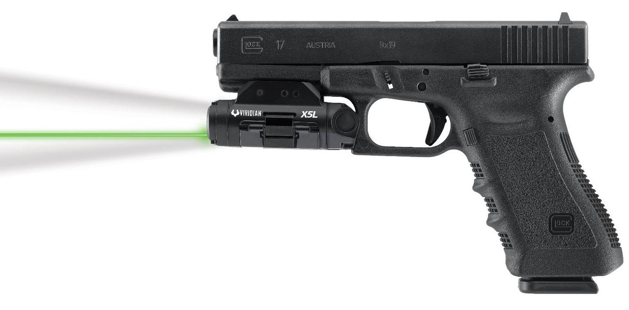 ペリーページ Viridian X5L Gen 3 Green Laser Sight w/ 500 Lumen Tactical Light